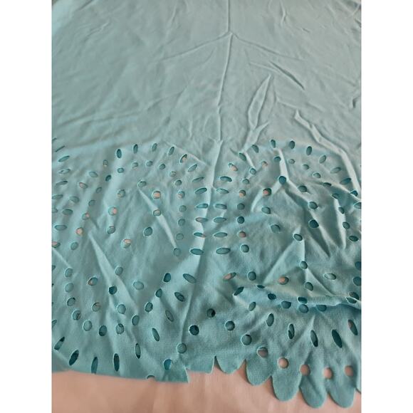 Colletta Womens Blouse Multicolor Size Small Peacock On Front 3/4 Sleeve - Picture 12 of 12